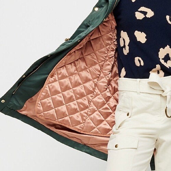 J.Crew Satin Nylon Jacket w/Removable Liner - Picture 5 of 13